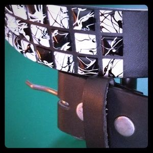 COPY - Leather studded belt
